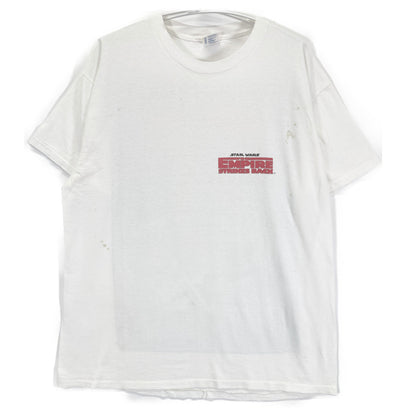 DELTA デルタ 90'S ホワイト スターウォーズ 帝国の逆襲 バックプリントTシャツ トップス XL