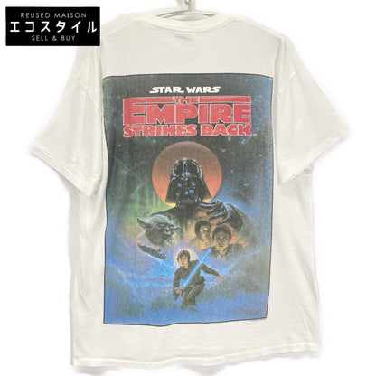 DELTA デルタ 90'S ホワイト スターウォーズ 帝国の逆襲 バックプリントTシャツ トップス XL