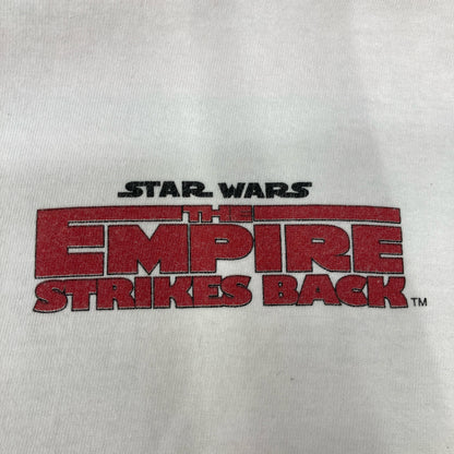 DELTA デルタ 90'S ホワイト スターウォーズ 帝国の逆襲 バックプリントTシャツ トップス XL