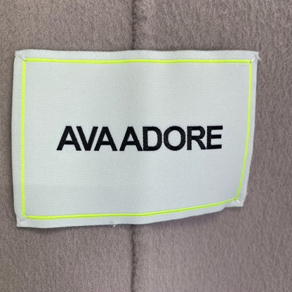 Ava Adore アヴァアドール 531-0281003 ﾍﾞｰｼﾞｭ ｳｰﾙ×ﾐﾝｸﾌｧｰ ﾍﾞﾙﾃｯﾄﾞｼﾝｸﾞﾙｺｰﾄ コート 36