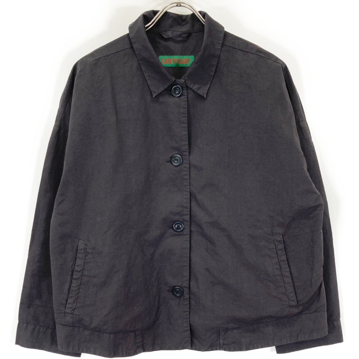 CASEY CASEY ケイシーケイシー 24FV257 ﾌﾞﾗｯｸ ｼﾞｭﾘｴｯﾄｼﾞｬｹｯﾄ ジャケット S