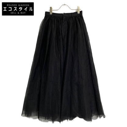 CLANE クラネ 15109-6012 23AW ﾌﾞﾗｯｸ VOLUME LONG PANIER SKIRT ﾁｭｰﾙﾛﾝｸﾞｽｶｰﾄ スカート 2