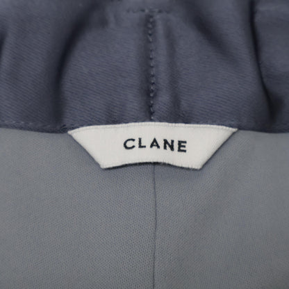 CLANE クラネ 15110-7252 23AW グレー サテンスラックスパンツ ボトムス 2