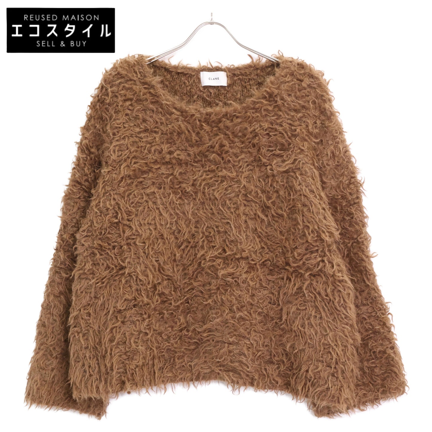 CLANE クラネ 11106-1242 BEAR HAND KNIT TOPS ベアハンドニット トップス 2