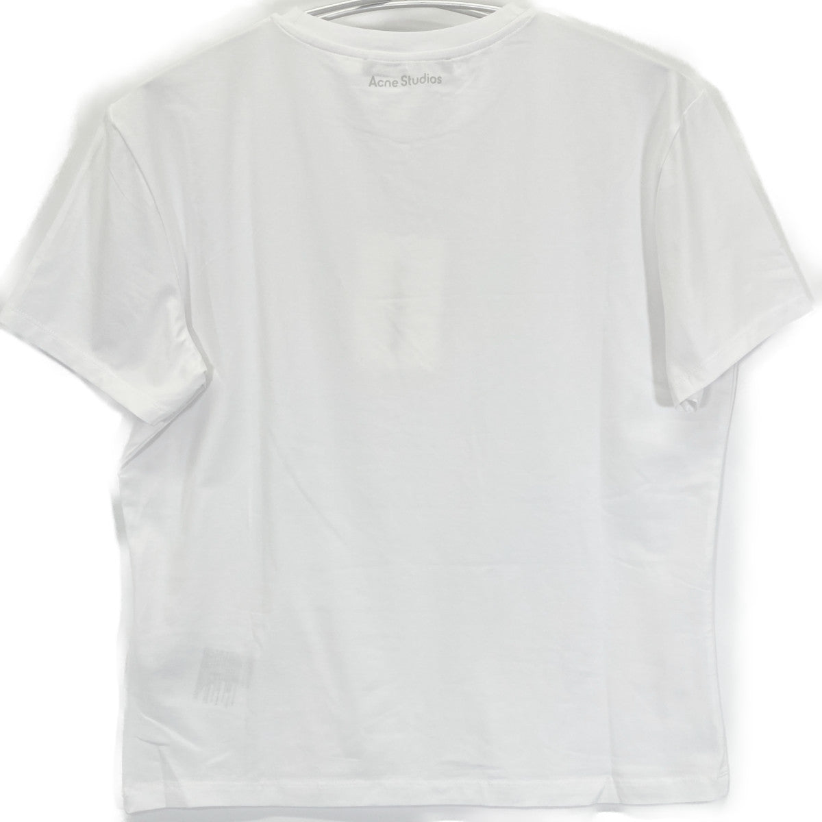 ACNE STUDIOS アクネ ストゥディオズ FA-UX-TSHI00315 ホワイト ピマコットン Faceロゴ ショートスリーブカットソー トップス S