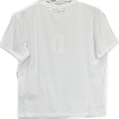 ACNE STUDIOS アクネ ストゥディオズ FA-UX-TSHI00315 ホワイト ピマコットン Faceロゴ ショートスリーブカットソー トップス S