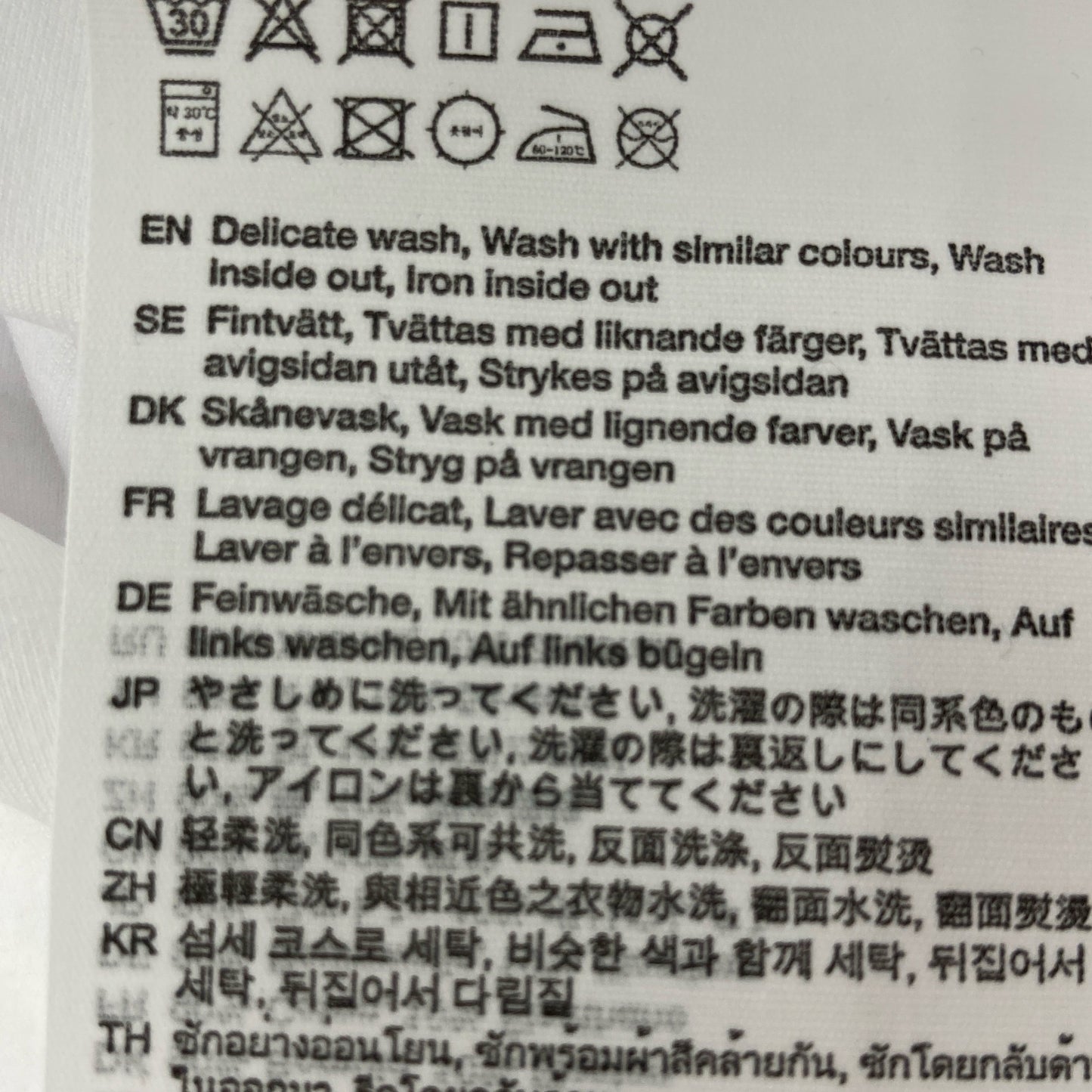 ACNE STUDIOS アクネ ストゥディオズ FA-UX-TSHI00315 ホワイト ピマコットン Faceロゴ ショートスリーブカットソー トップス S