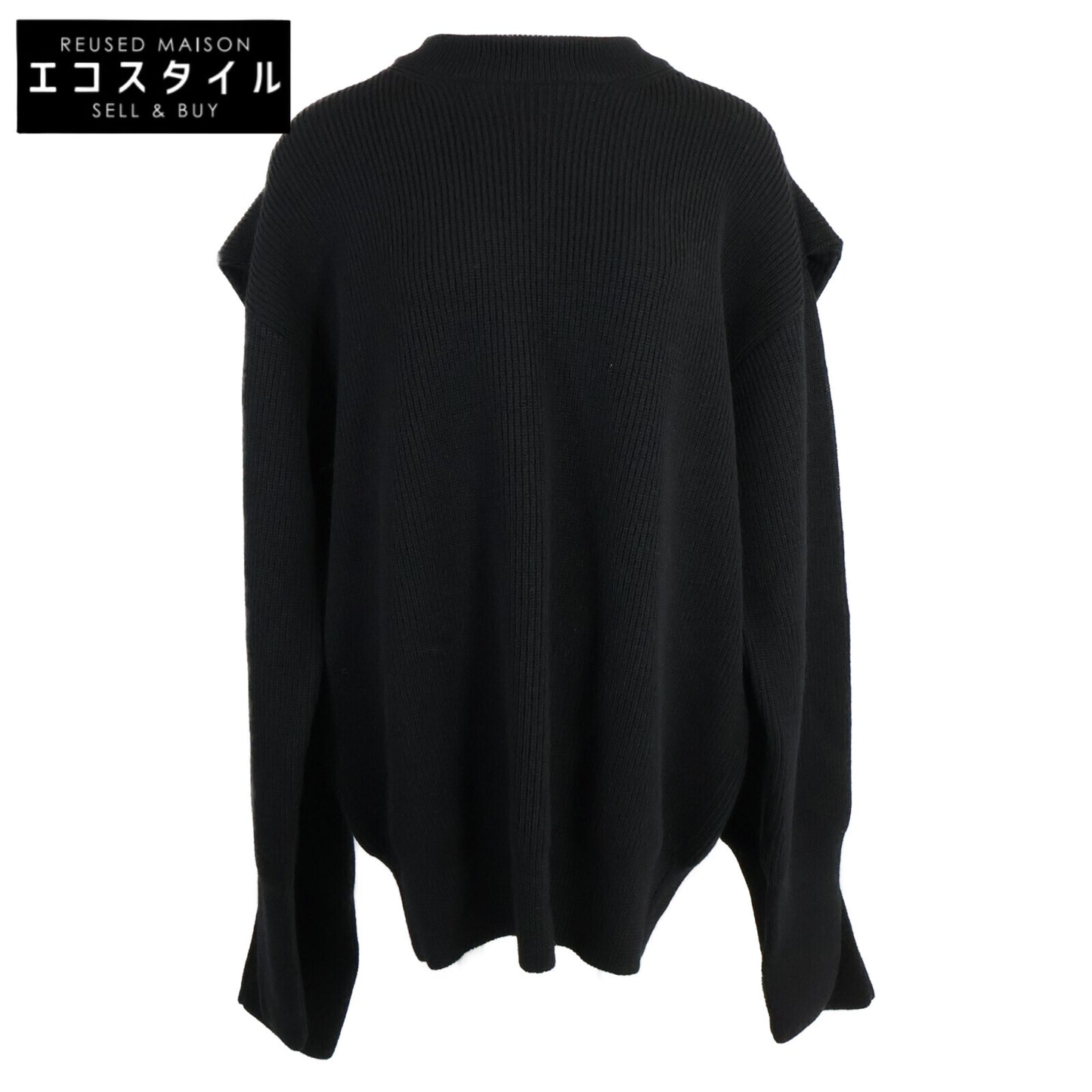 BALENCIAGA バレンシアガ 【美品/国内正規】641728 デムナ期 4本袖 プルオーバー ニットセーター/ トップス XS