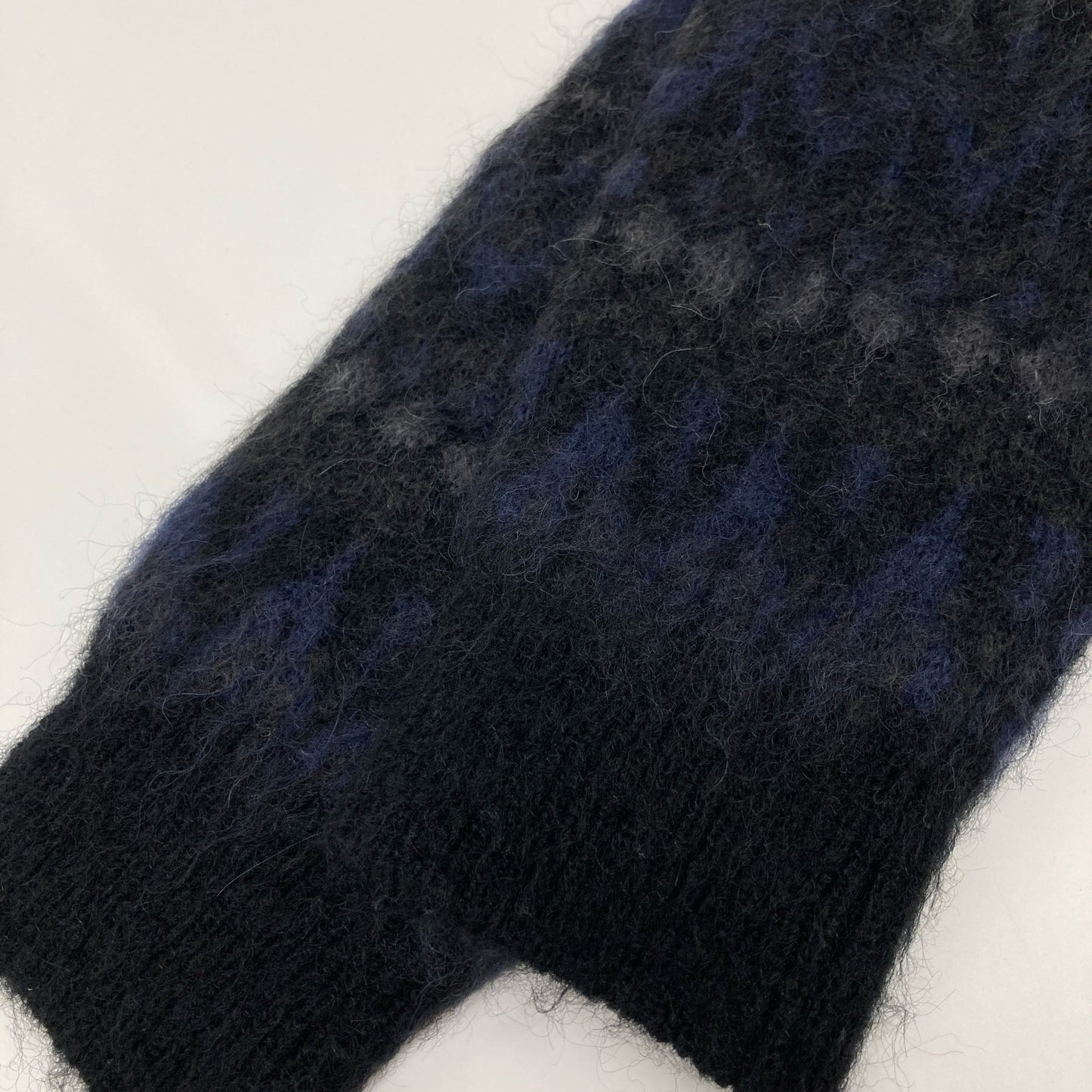 BATONER バトナー 【×Pilgrim】BN-22FM079 ﾌﾞﾗｯｸ ﾓﾍﾔ ｼﾞｬｶﾞｰﾄﾞｸﾙｰﾈｯｸﾆｯﾄ トップス 2