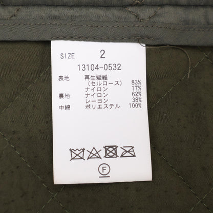 CLANE クラネ カーキ キルティング ダブル2B ジャケット ジャケット 2