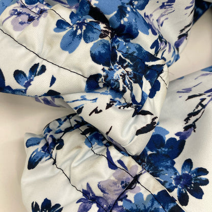 DESCENTE デサント S.I.O CONCEPT ブルー 花柄 スキーウェアセット スーツ セットアップ L