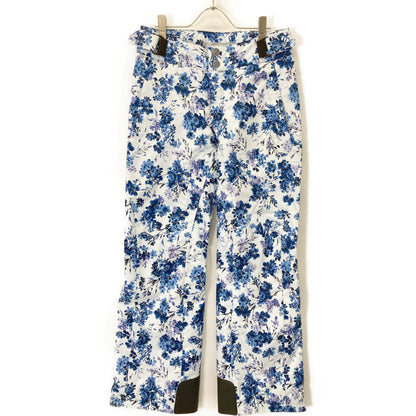 DESCENTE デサント S.I.O CONCEPT ブルー 花柄 スキーウェアセット スーツ セットアップ L