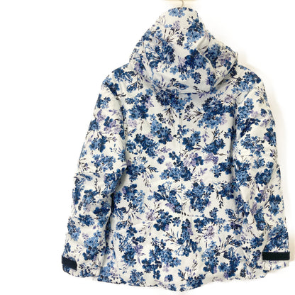 DESCENTE デサント S.I.O CONCEPT ブルー 花柄 スキーウェアセット スーツ セットアップ L