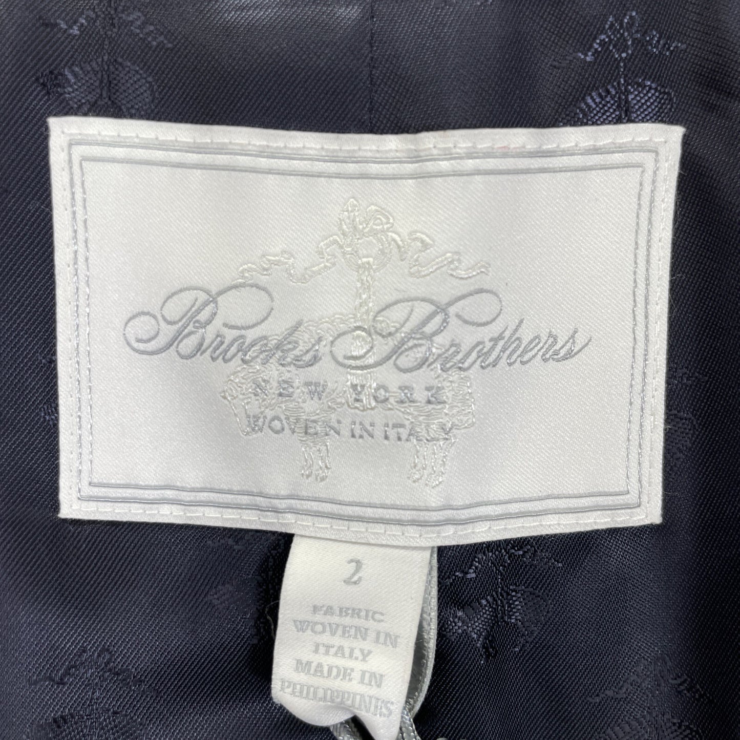 Brooks Brothers ブルックスブラザーズ 100213867 グリーン×ブルー ウールブレンド ブークレ ブラックウォッチ シングル3ボタンジャケット ジャケット 2