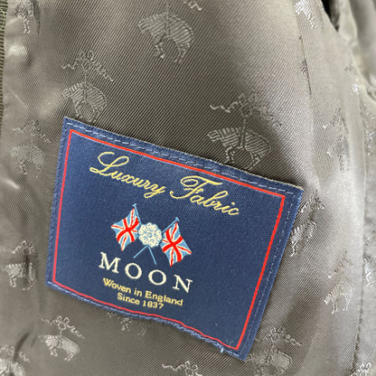 Brooks Brothers ブルックスブラザーズ 100213867 グリーン×ブルー ウールブレンド ブークレ ブラックウォッチ シングル3ボタンジャケット ジャケット 2