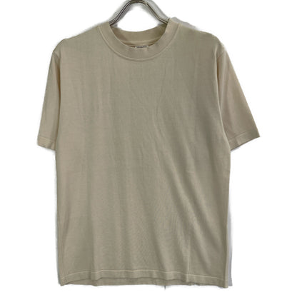 Yonetomi ヨネトミ 95-242-024 アイボリー シルク100 ショートスリーブクルーネックニット トップス 3