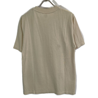 Yonetomi ヨネトミ 95-242-024 アイボリー シルク100 ショートスリーブクルーネックニット トップス 3