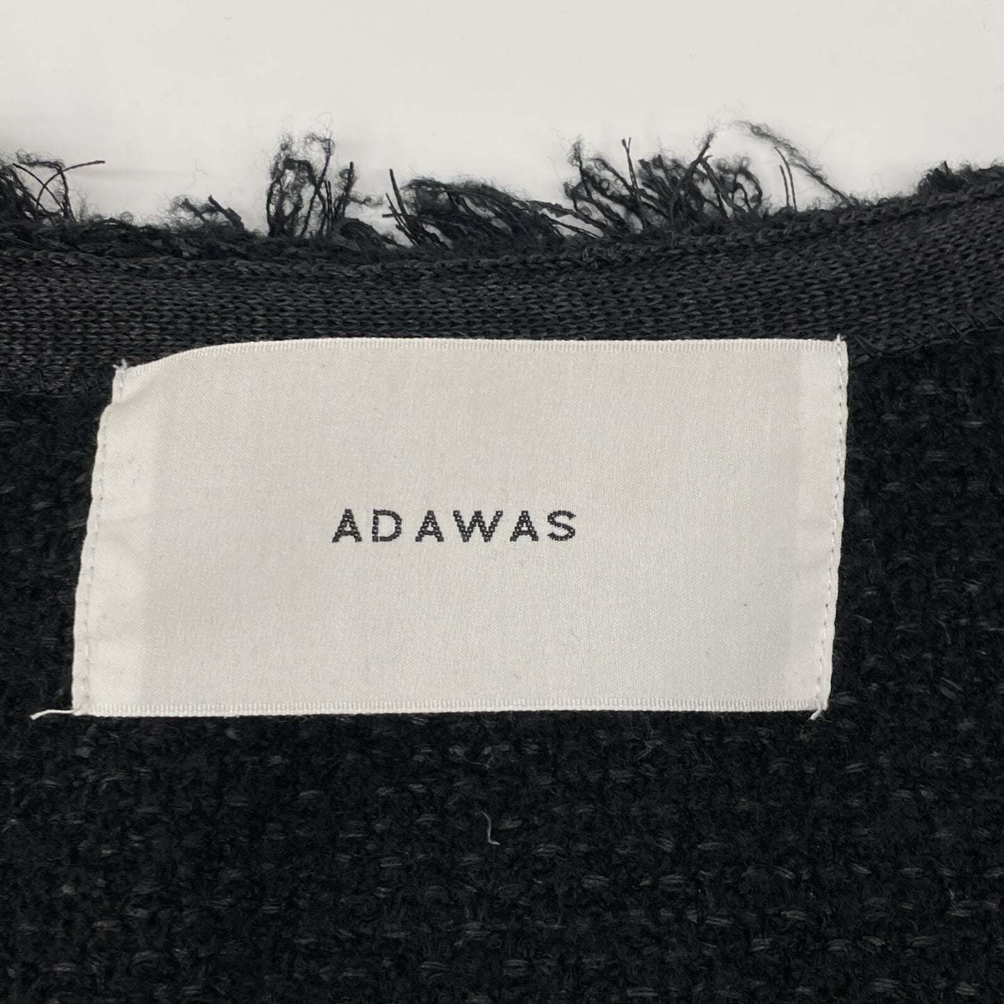 ADAWAS アダワズ ADWS-201-76 ﾌﾞﾗｯｸ ﾆｯﾄﾂｲｰﾄﾞｼﾞｬｹｯﾄ ジャケット F