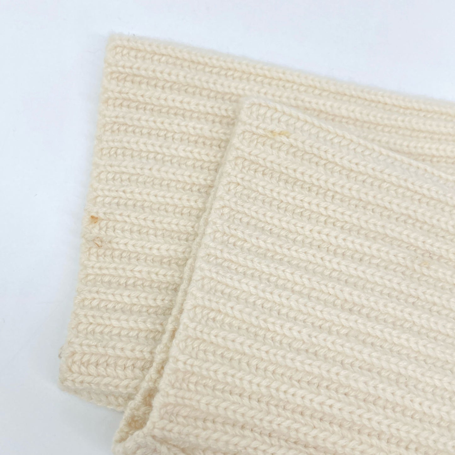 CELINE セリーヌ 2 3BX8/6806 ｱｲﾎﾞﾘｰ ｳｰﾙｶｼﾐﾔ ﾌｨｰﾋﾞｰ期 ｵｰﾌﾟﾝﾊﾞｯｸﾞﾃﾞｻﾞｲﾝﾆｯﾄ トップス XS