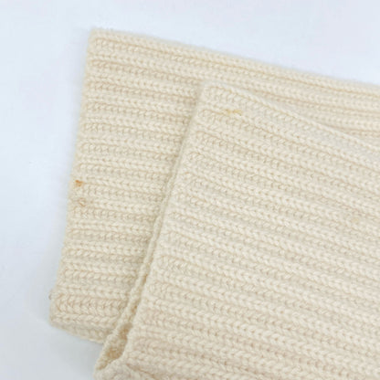 CELINE セリーヌ 2 3BX8/6806 ｱｲﾎﾞﾘｰ ｳｰﾙｶｼﾐﾔ ﾌｨｰﾋﾞｰ期 ｵｰﾌﾟﾝﾊﾞｯｸﾞﾃﾞｻﾞｲﾝﾆｯﾄ トップス XS