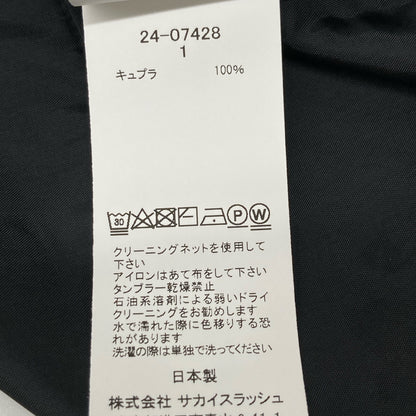 sacai サカイ 24-07428 24年製 ﾏﾙﾁｶﾗｰ ﾊﾟﾀｰﾝﾆｯﾄﾌﾟﾘﾝﾄﾌﾟﾙｵｰﾊﾞｰ ﾉｰｽﾘｰﾌﾞﾌﾞﾗｳｽ トップス 1