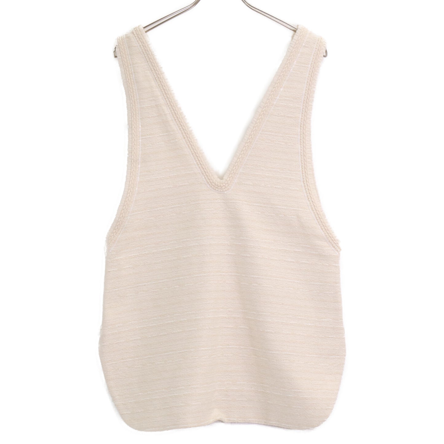 DES PRES デプレ 【美品/24SS】22-07-41-07102 ドロップレットジャカード Vネック ベスト F