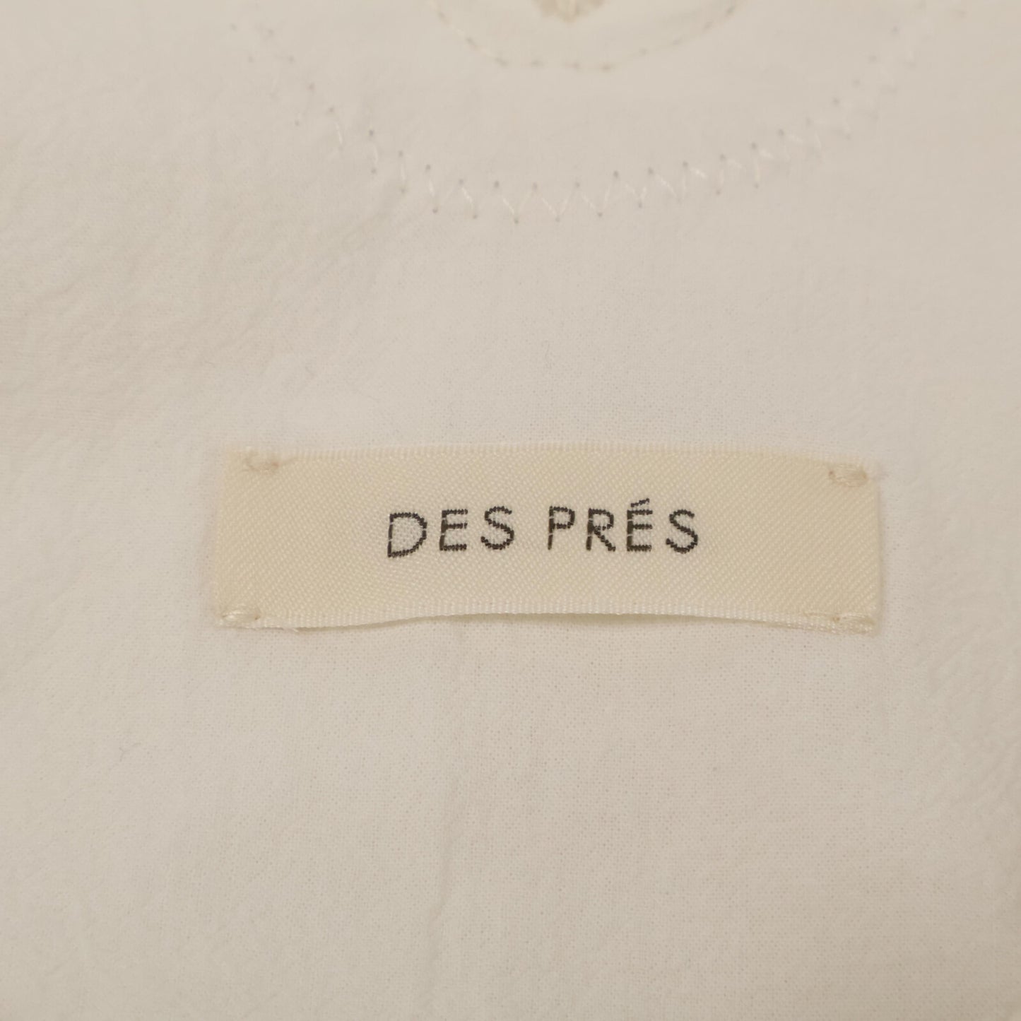 DES PRES デプレ 【美品/24SS】22-07-41-07102 ドロップレットジャカード Vネック ベスト F