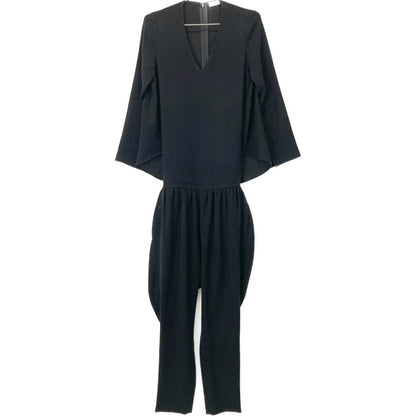 YOKOCHAN ヨーコチャン YCP-121-093 ﾌﾞﾗｯｸ Vﾈｯｸﾍﾟﾀﾙｼﾞｬﾝﾌﾟｽｰﾂ スーツ セットアップ 36