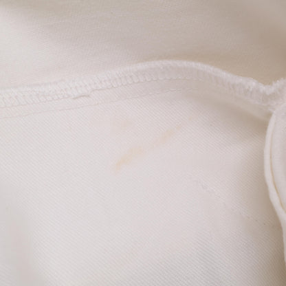 COMMEdesGARCONS コムデギャルソン 23年製 GL-B018 ホワイト コットン ショートスリーブ デザインハイネックカットソー トップス M