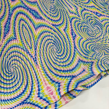 STELLA McCARTNEY ステラマッカートニー ﾏﾙﾁｶﾗｰ ﾏｰﾌﾞﾙ ﾌﾚｱﾌﾟﾘｰﾂﾊﾟﾝﾂ ボトムス 36