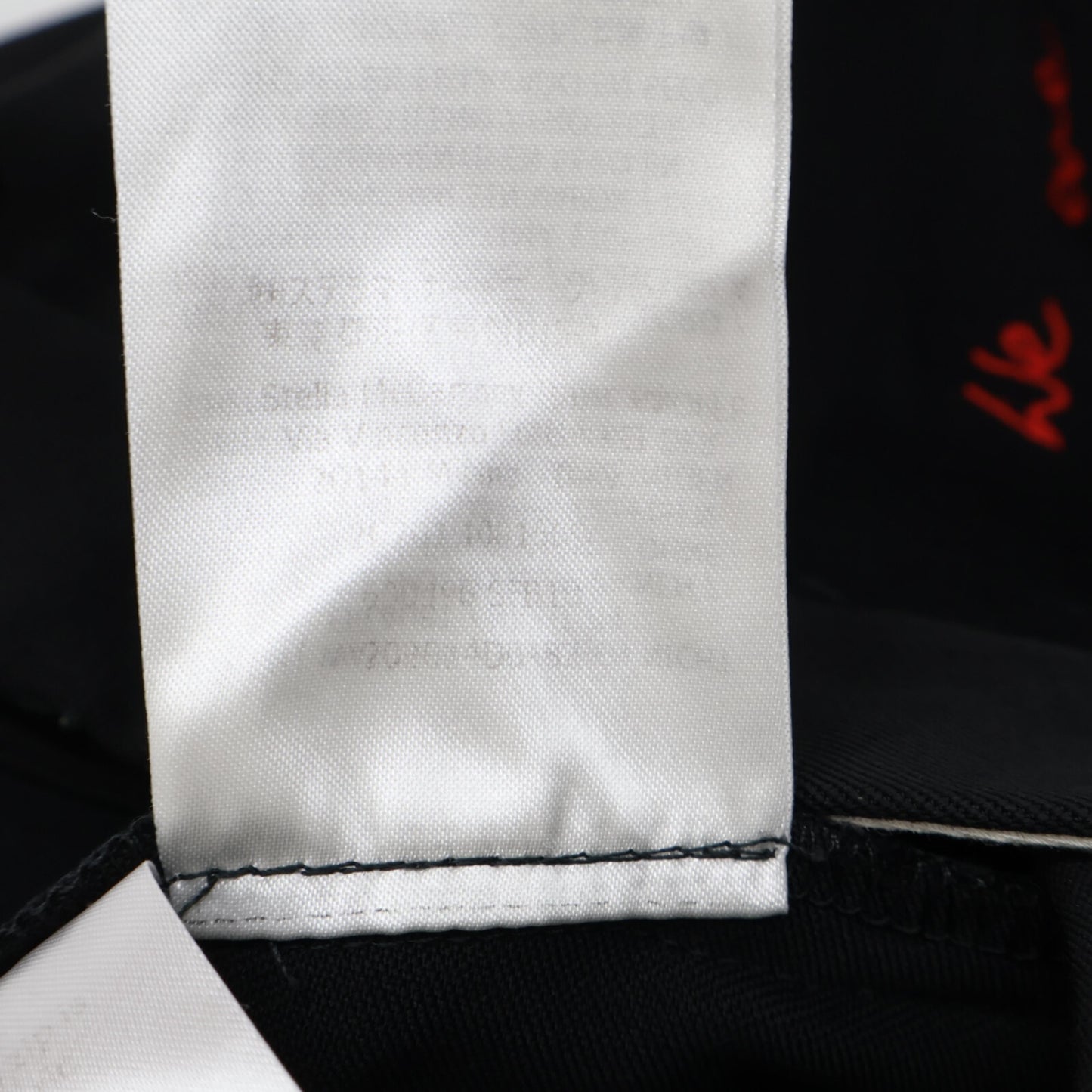 STELLA McCARTNEY ステラマッカートニー 【×WE ARE THE WEATHER】ﾌﾞﾗｯｸ 刺繍ﾃｰﾌﾟ ﾜｲﾄﾞﾊﾟﾝﾂ ボトムス 36