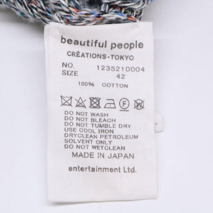 beautifulpeople ビューティフルピープル 【美品】1235210004 コットン ローゲージ オーバーサイズ ニットセーター/ トップス 42