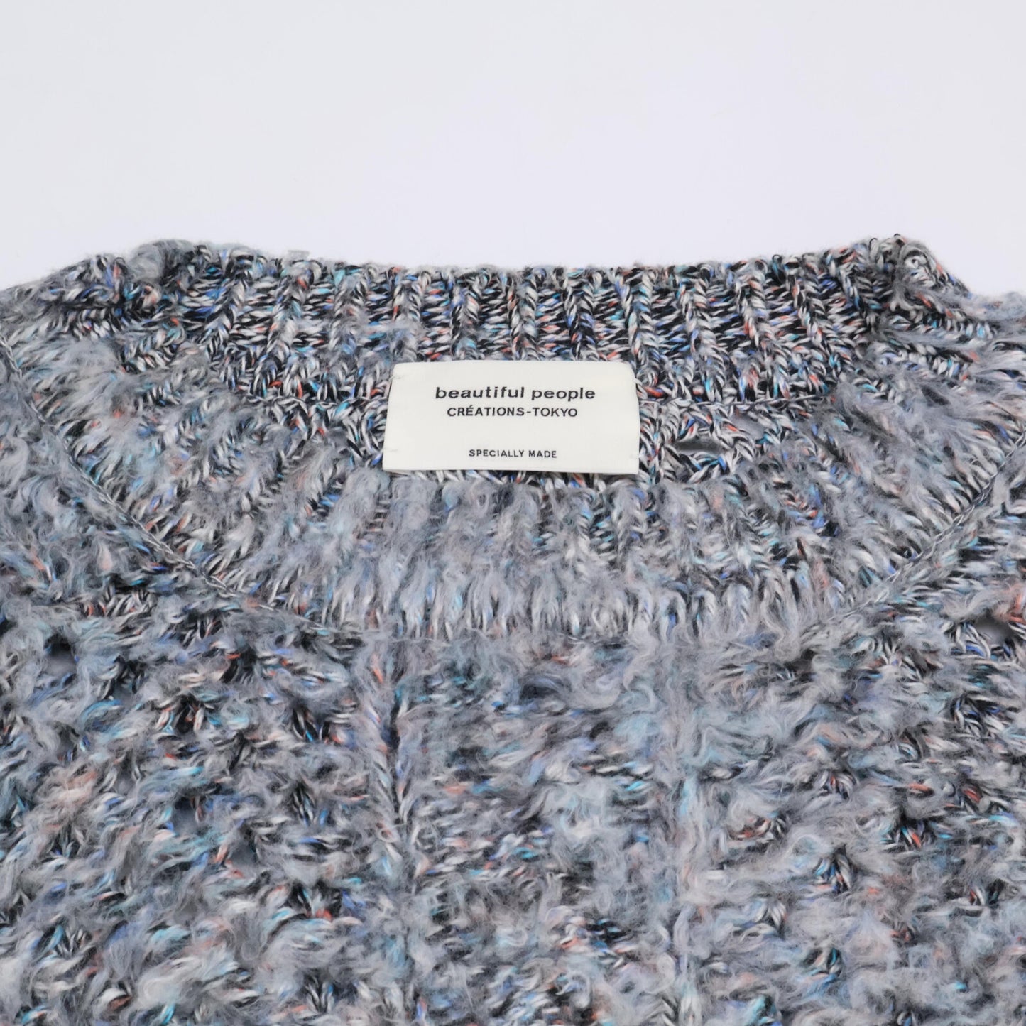 beautifulpeople ビューティフルピープル 【美品】1235210004 コットン ローゲージ オーバーサイズ ニットセーター/ トップス 42