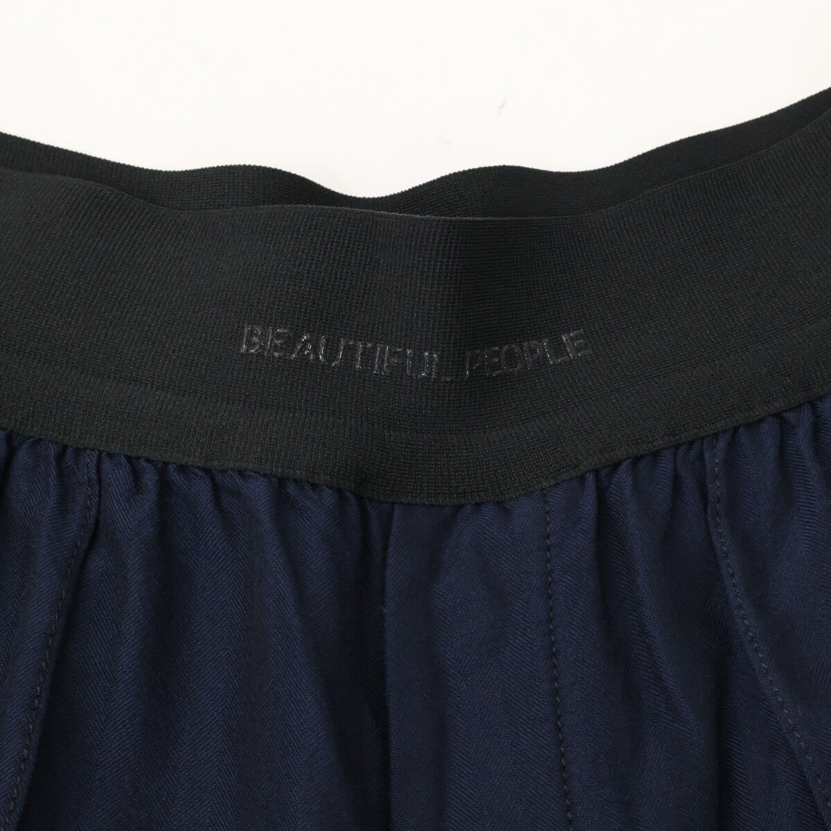 beautifulpeople ビューティフルピープル ﾈｲﾋﾞｰ ﾚｰﾖﾝｳｰﾙﾍﾘﾝﾎﾞｰﾝ ｳｴｽﾄｲｰｼﾞｰﾊﾟﾝﾂ ボトムス 38