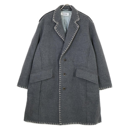 DISCOVERED ディスカバード DC-23AW-C0ｰ01 ｸﾞﾚｰ BRANKET STITCH LONGer COAT コート 3