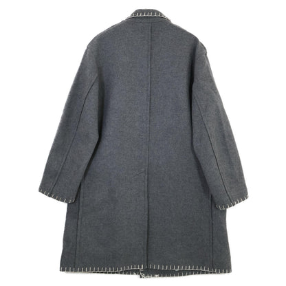 DISCOVERED ディスカバード DC-23AW-C0ｰ01 ｸﾞﾚｰ BRANKET STITCH LONGer COAT コート 3