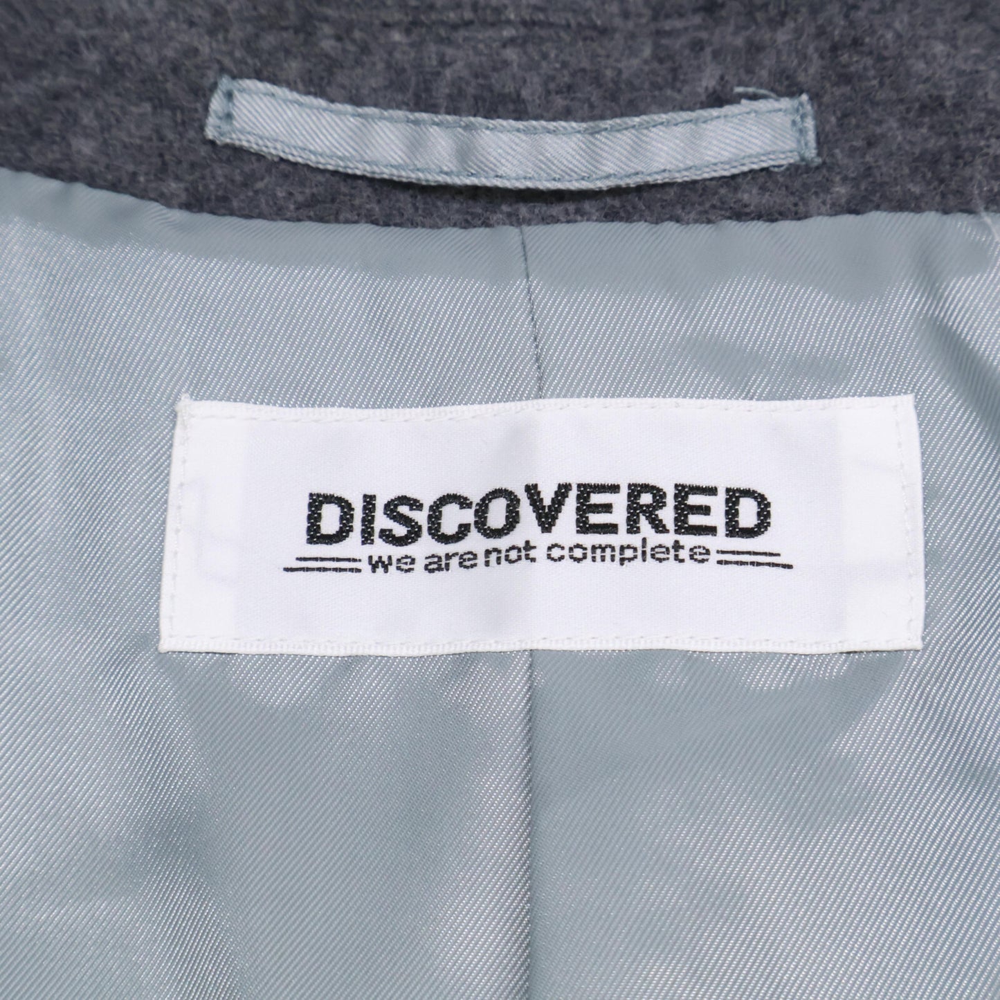 DISCOVERED ディスカバード DC-23AW-C0ｰ01 ｸﾞﾚｰ BRANKET STITCH LONGer COAT コート 3