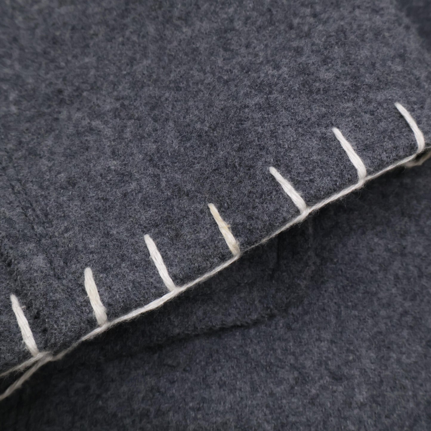 DISCOVERED ディスカバード DC-23AW-C0ｰ01 ｸﾞﾚｰ BRANKET STITCH LONGer COAT コート 3