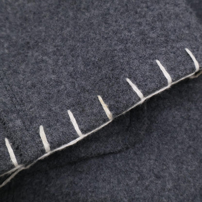 DISCOVERED ディスカバード DC-23AW-C0ｰ01 ｸﾞﾚｰ BRANKET STITCH LONGer COAT コート 3