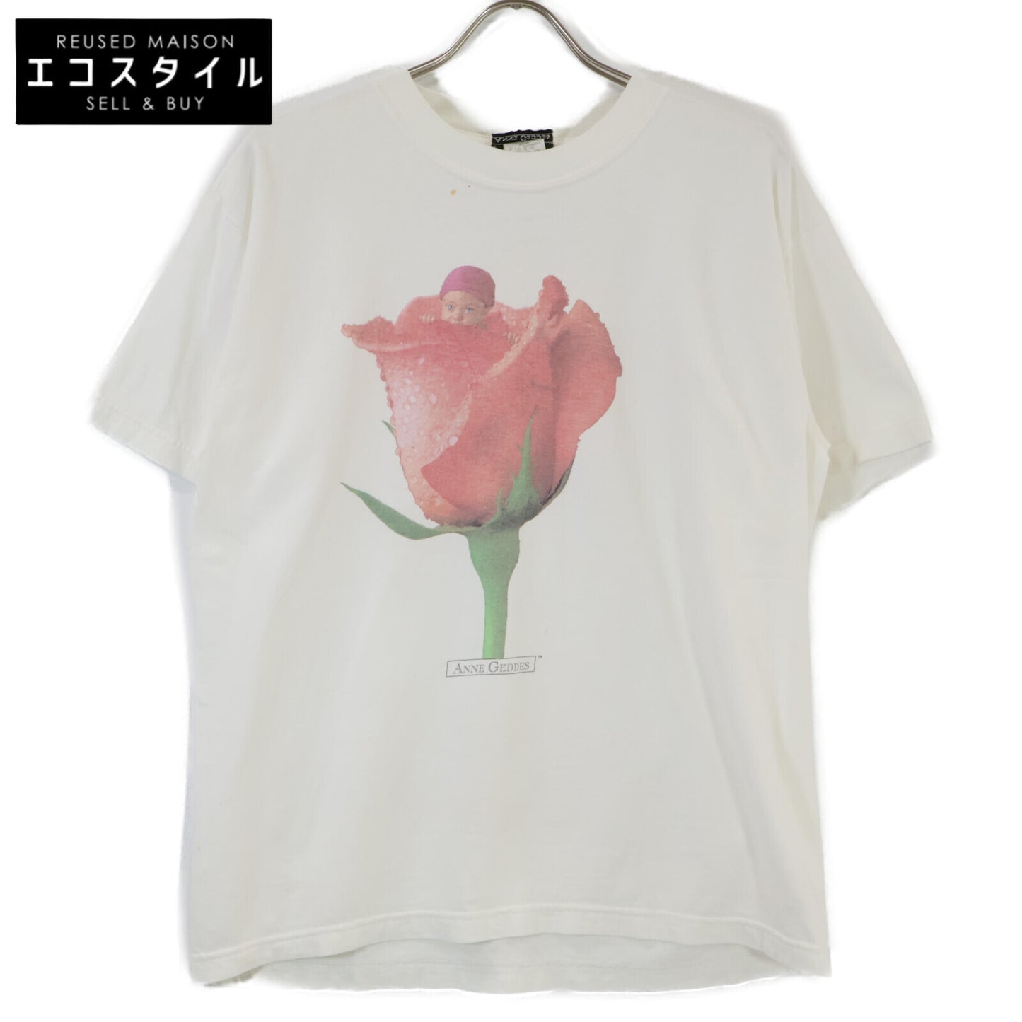 VINTAGE ヴィンテージ 【ANNE GEDDES】90~00'S プリントTシャツ トップス M