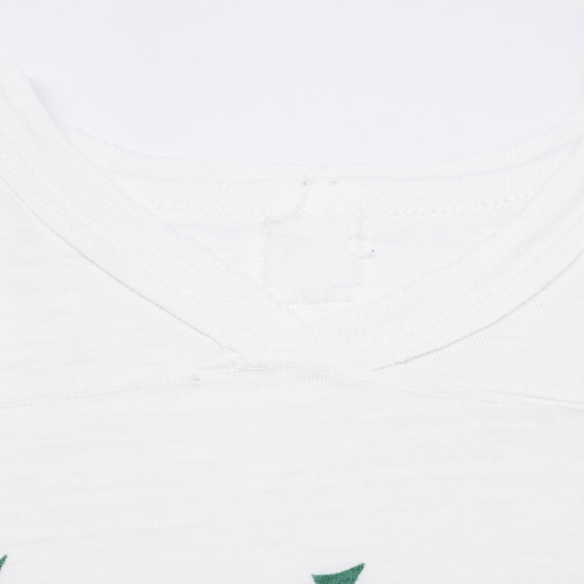 VINTAGE ヴィンテージ 70'S ﾎﾜｲﾄ Clarkson College ﾌｯﾄﾎﾞｰﾙTｼｬﾂ トップス 表記無し