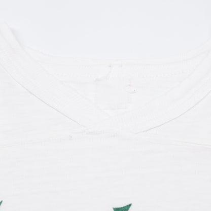 VINTAGE ヴィンテージ 70'S ﾎﾜｲﾄ Clarkson College ﾌｯﾄﾎﾞｰﾙTｼｬﾂ トップス 表記無し