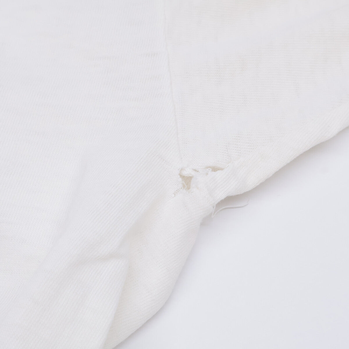 VINTAGE ヴィンテージ 70'S ﾎﾜｲﾄ Clarkson College ﾌｯﾄﾎﾞｰﾙTｼｬﾂ トップス 表記無し