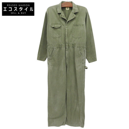 VINTAGE ヴィンテージ ヴィンテージ VINTAGE 60'S PRENTICE 片爪ジッパー ジャンプスーツ メンズ カーキ 42 スーツ セットアップ 42