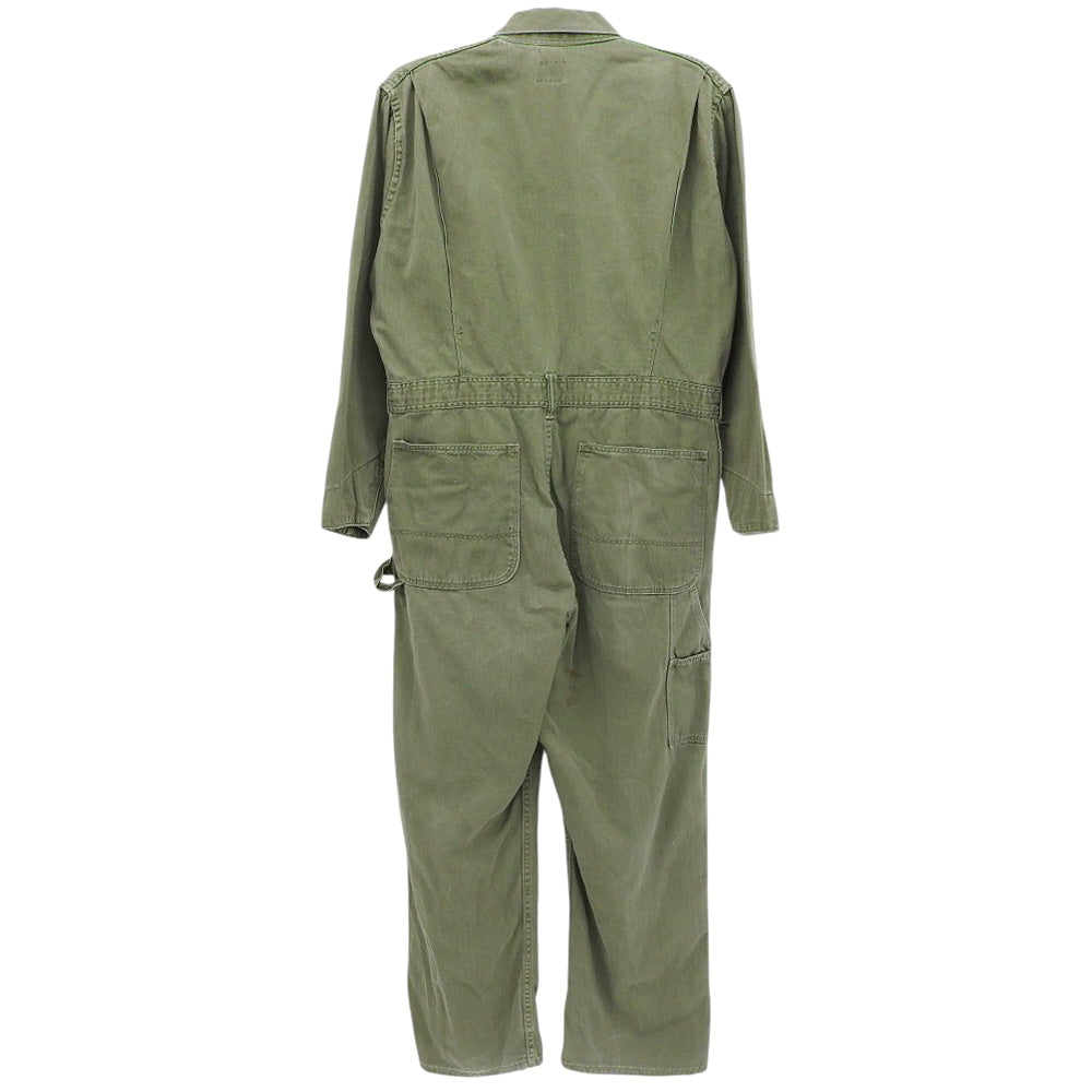 VINTAGE ヴィンテージ ヴィンテージ VINTAGE 60'S PRENTICE 片爪ジッパー ジャンプスーツ メンズ カーキ 42 スーツ セットアップ 42
