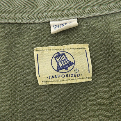 VINTAGE ヴィンテージ ヴィンテージ VINTAGE 60'S PRENTICE 片爪ジッパー ジャンプスーツ メンズ カーキ 42 スーツ セットアップ 42