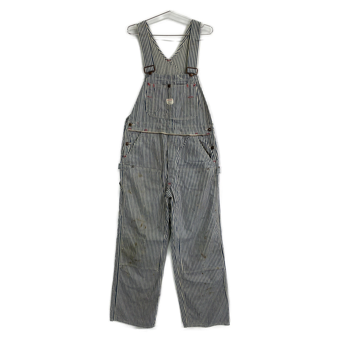 BIG MAC ビッグマック 60'S ヒッコリー デニムオーバーオール オーバーオール オールインワン 表記なし