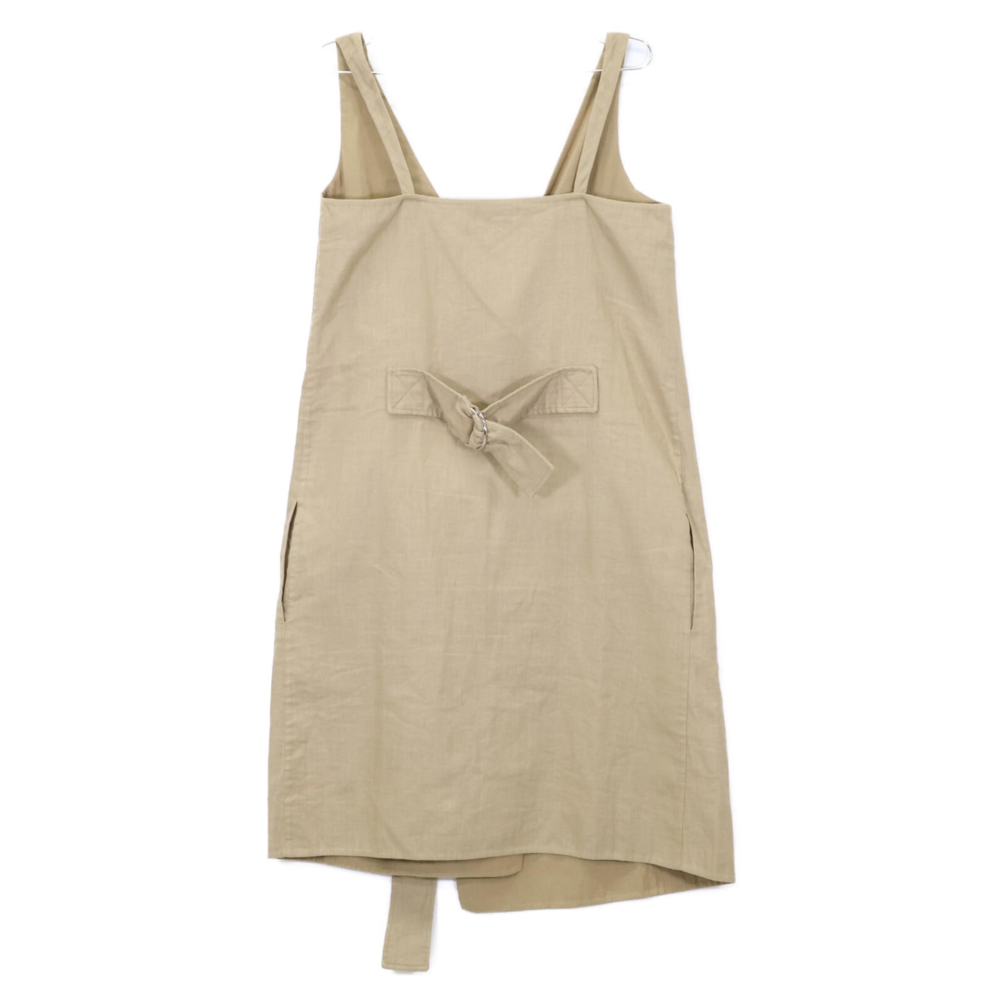 CELINE セリーヌ 2 6O05/5124 ﾍﾞｰｼﾞｭ ﾘﾈﾝｺｯﾄﾝ ﾉｰｽﾘｰﾌﾞﾗｯﾌﾟﾍﾞﾙﾃｯﾄﾞｼﾞｬｹｯﾄ ジャケット 38