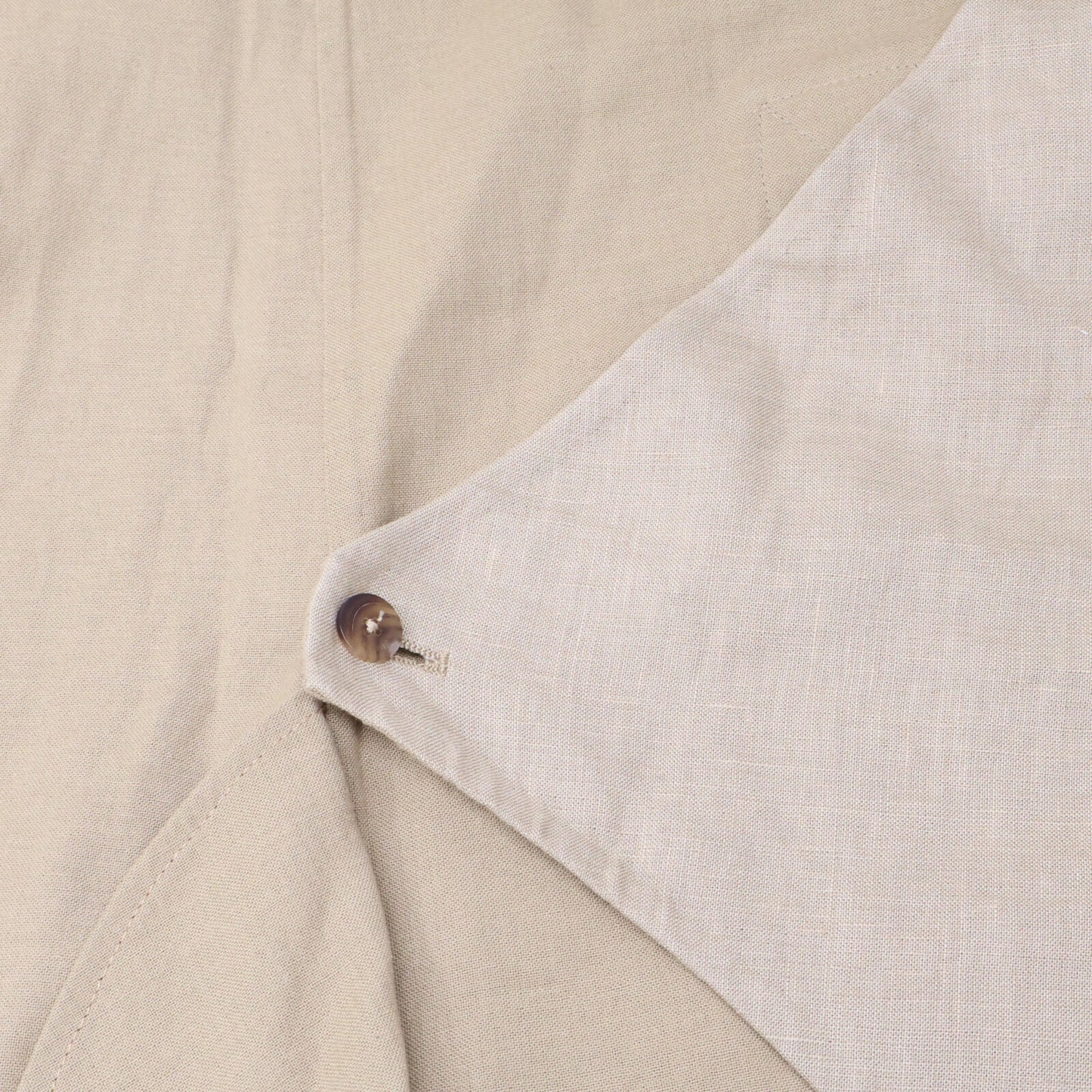 CELINE セリーヌ 2 6O05/5124 ﾍﾞｰｼﾞｭ ﾘﾈﾝｺｯﾄﾝ ﾉｰｽﾘｰﾌﾞﾗｯﾌﾟﾍﾞﾙﾃｯﾄﾞｼﾞｬｹｯﾄ ジャケット 38