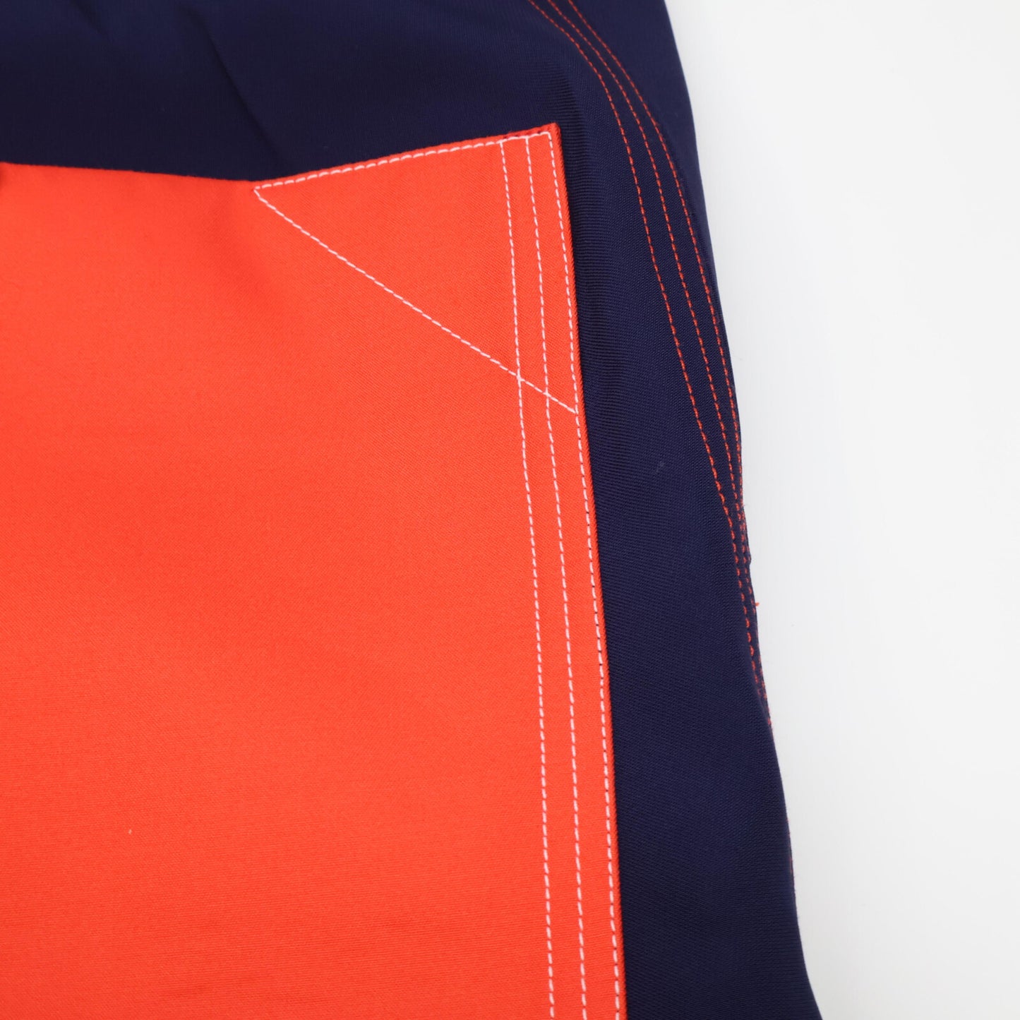 CELINE セリーヌ 2 1M60/6108 ﾈｲﾋﾞｰ ﾌｨｰﾋﾞｰ期 ﾊﾞｯｸﾎﾟｹｯﾄｽﾃｯﾁｽﾗｯｸｽﾊﾟﾝﾂ ボトムス 36